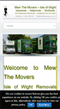 Mobile Screenshot of mewthemovers.co.uk